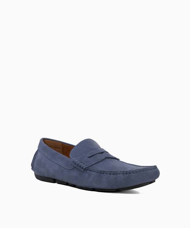 Dune London Bradlay - Blue Suede Driver