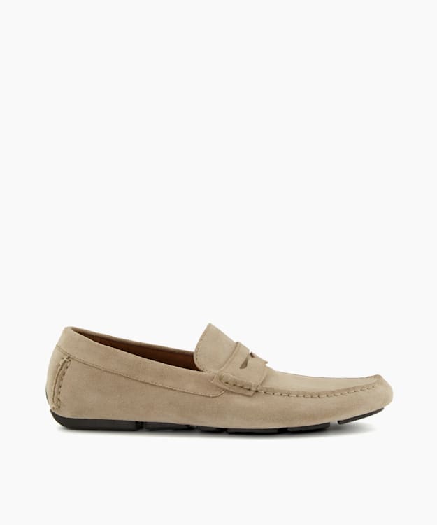 dune london Bradlay - Sand Suede Driver