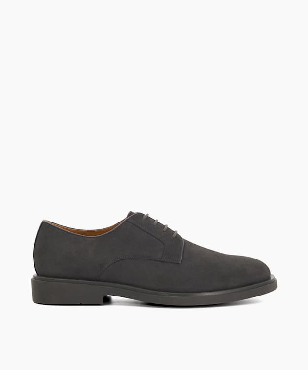 dune london Brontes - Grey Lace Up Shoe