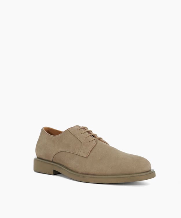 Dune London Brontes - Taupe Lace Up Shoe