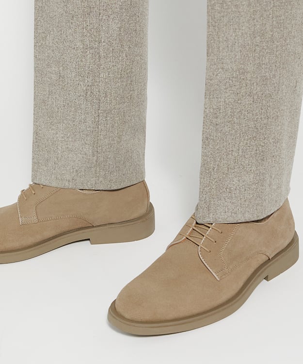 Dune London Brontes - Taupe Lace Up Shoe