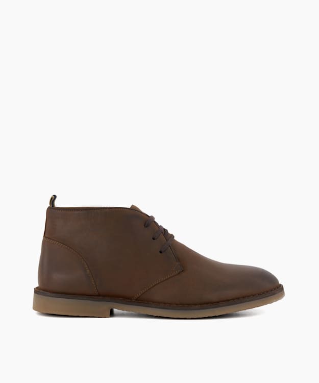 dune london Cashed - Brown Casual Chukka Boots