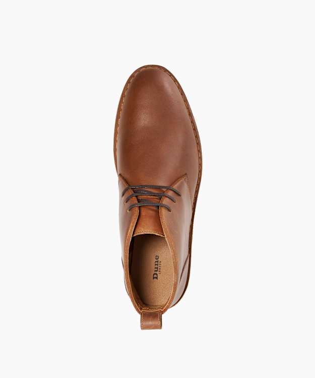 Dune London Cashed - Chestnut Casual Chukka Boots