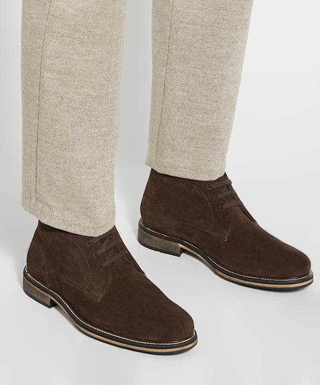 Dune London Charleys - Brown Chukka Boots