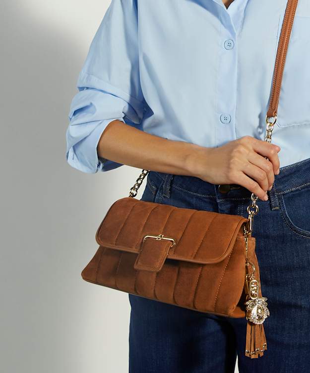Dune London Chelsea - Tan Leather Shoulder Bag