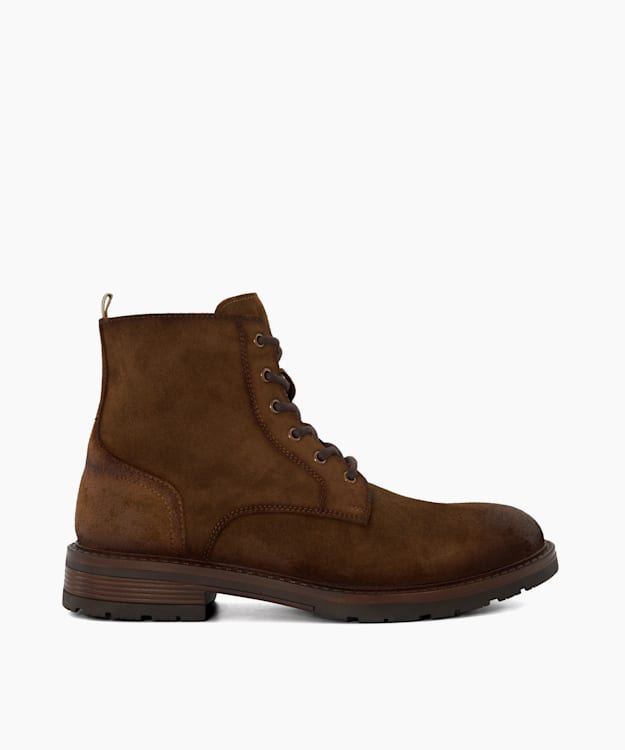 dune london Cheshires - Tan Casual Suede Boots