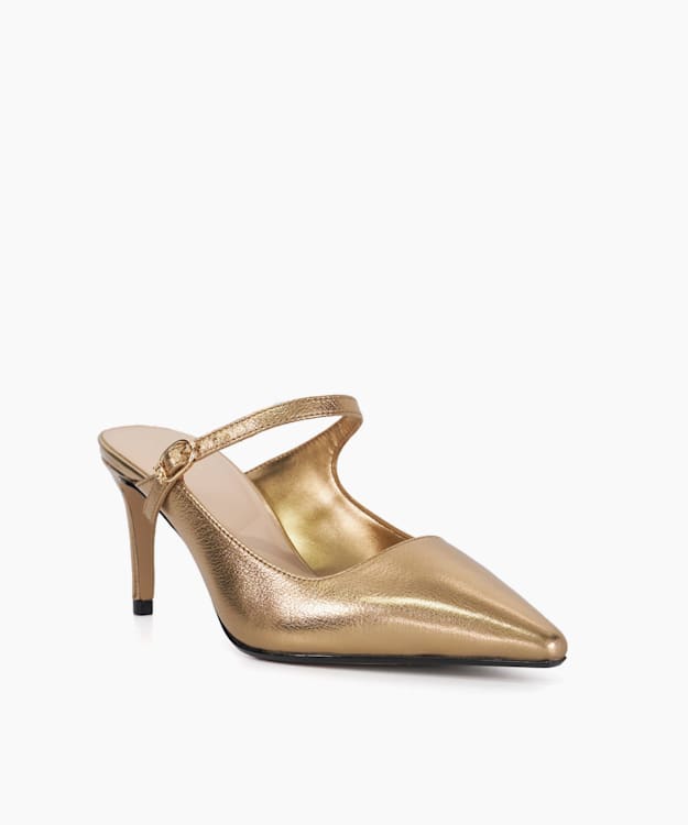 Dune London Chronicle - Bronze Stiletto Heel Slip On