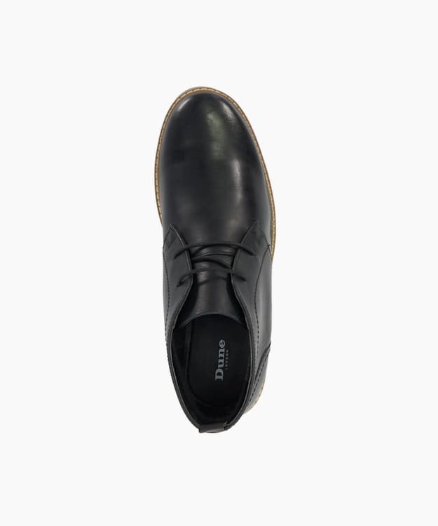Dune London Clydell - Black Black Leather Boots