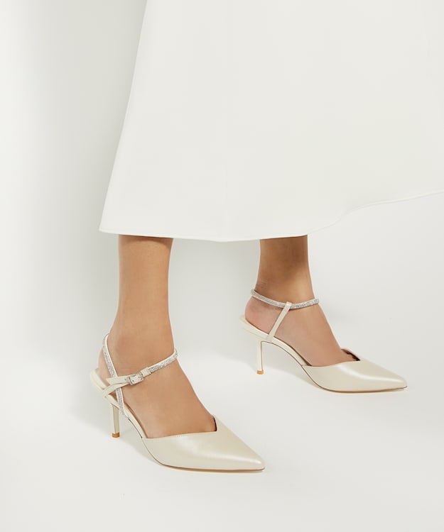 Dune London Companion - Ivory Open Wedding Courts