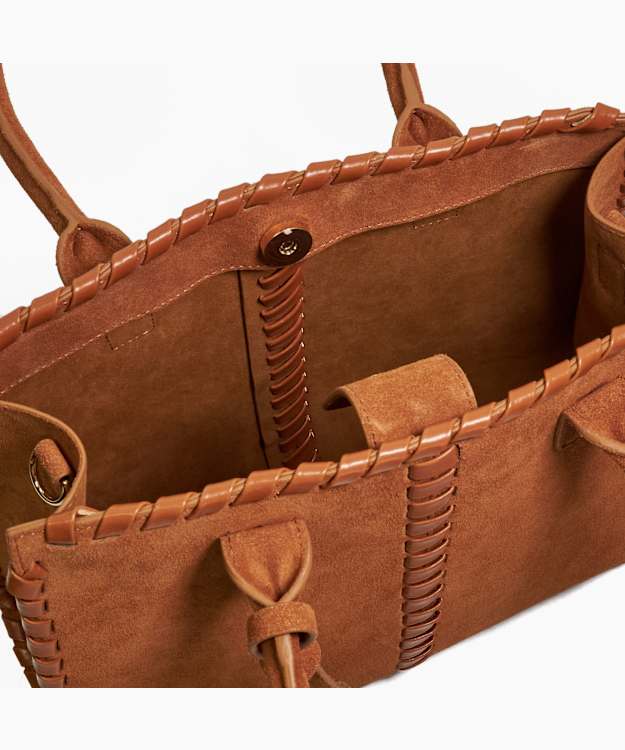 Dune London Darlingtons - Tan Tassel Detail Tote Bag