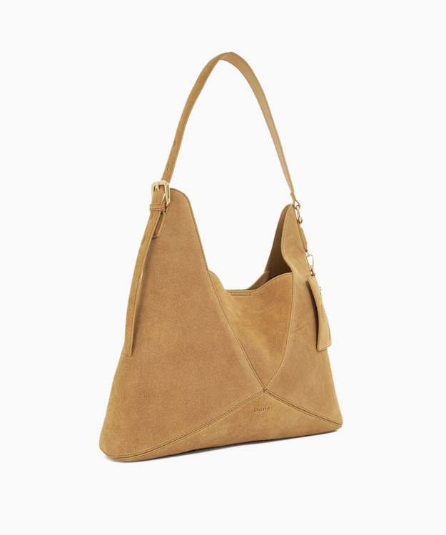 Dune London Dearest - Tan Suede Tote