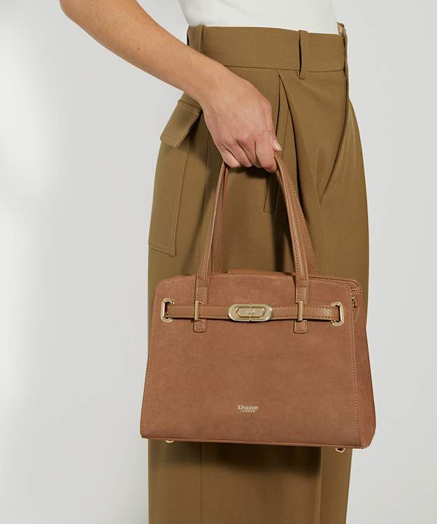 Dune London Dinidefine - Camel Belted Grab Bag