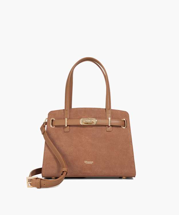 dune london Dinidefine - Camel Belted Grab Bag