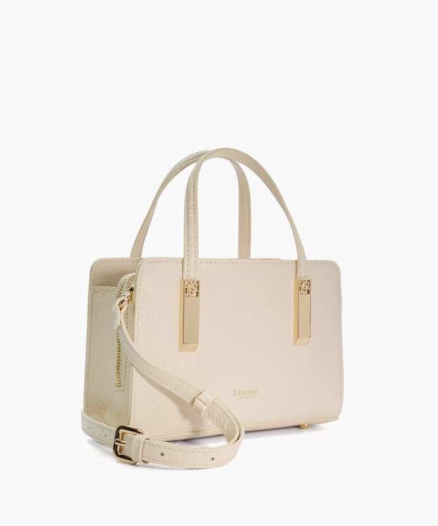 Dune London Dinkydenbeigh - Ecru Small Tote Bag