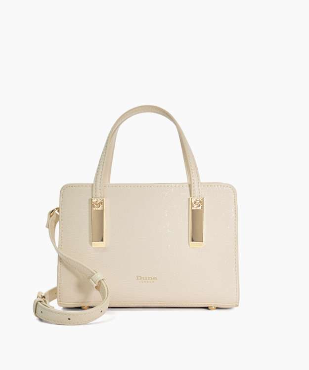 dune london Dinkydenbeigh - Ecru Small Tote Bag