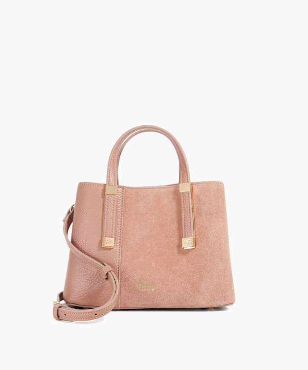 dune london Dinkydorry - Mink Textured Tote Bag