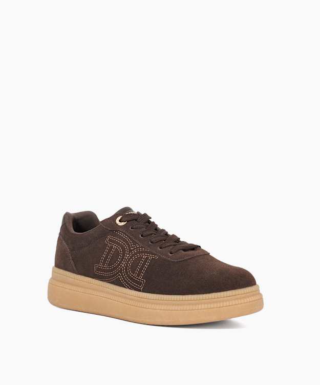 Dune London Eldi - Brown Branded Trainers