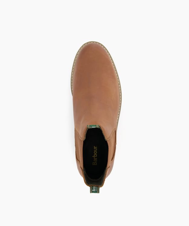 Dune London Farsley - Tan Natural Sole Chelsea Boots