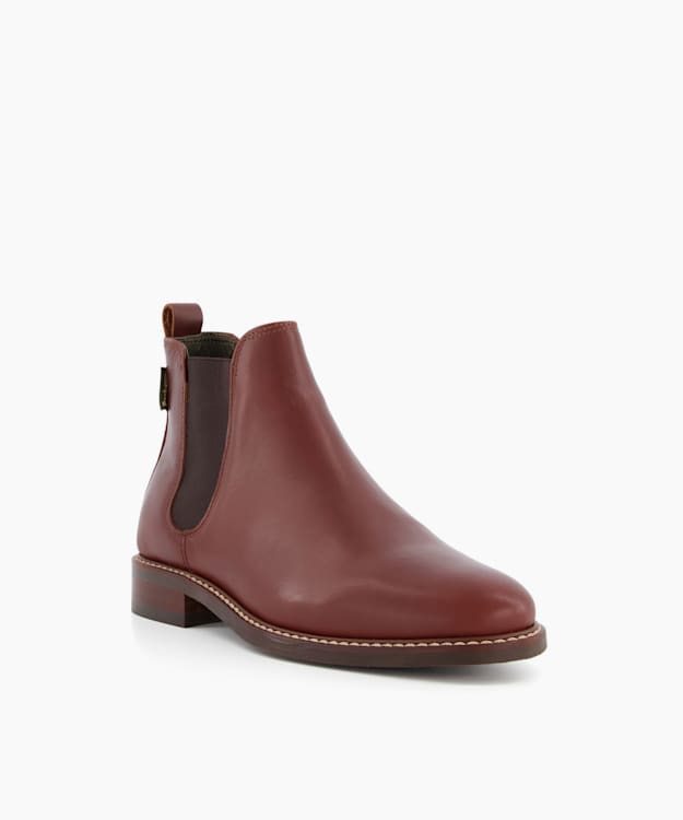 Dune London Foxton - Tan Leather Chelsea Boots