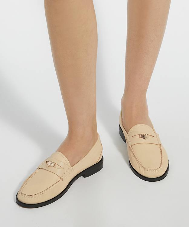 Dune London Gilmour - Lemon Coin Penny Trim Loafers