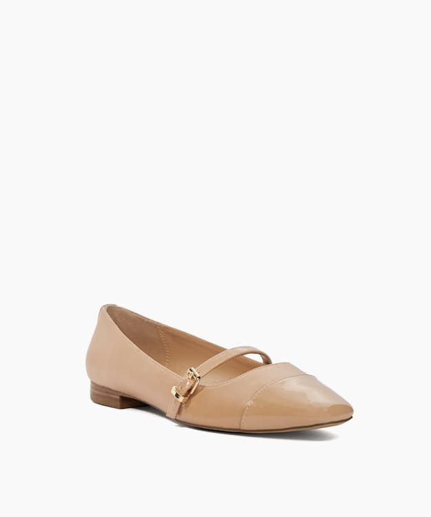 Dune London Habits - Blush Toe-cap Mary Janes