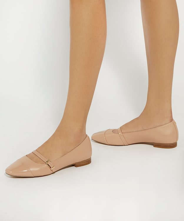Dune London Habits - Blush Toe-cap Mary Janes