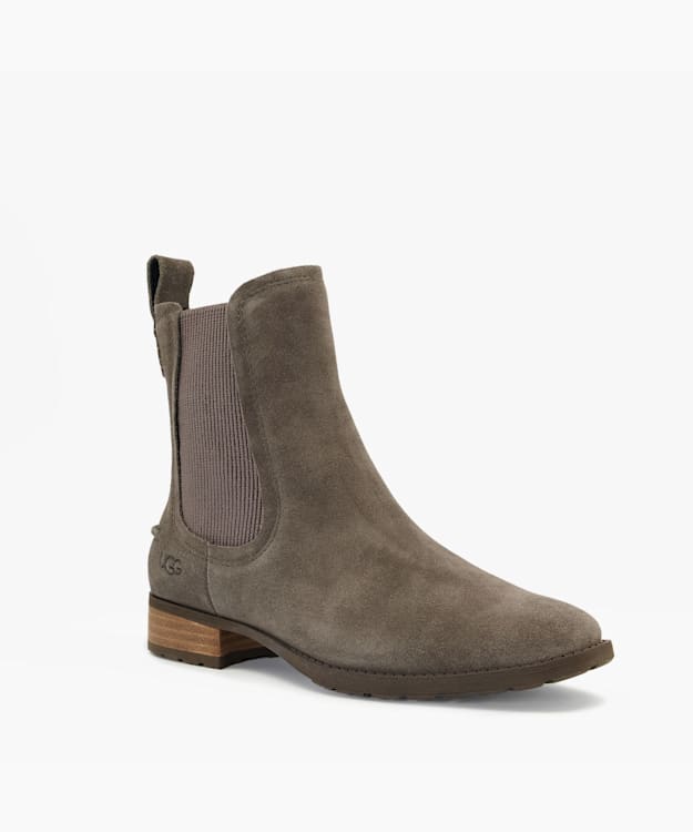 Dune London Hillhurst - Grey Tall Chelsea Boots