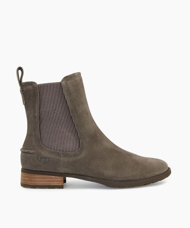 dune london Hillhurst - Grey Tall Chelsea Boots
