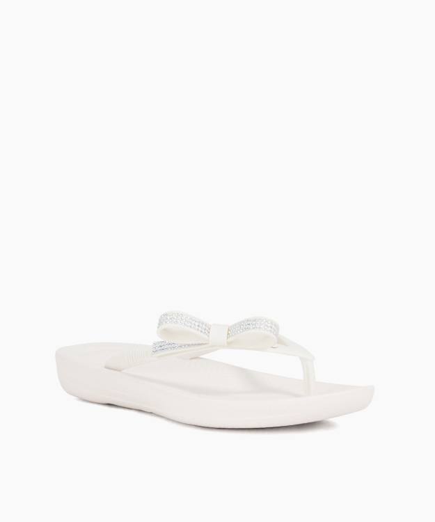 Dune London Iqushion Glitz- - White