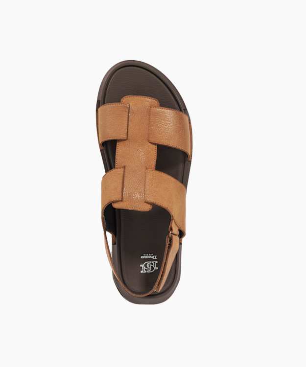 Dune London Izan - Tan Leather Sandals