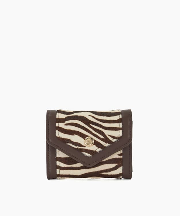 dune london Kamara - Zebra Zebra Print Purse