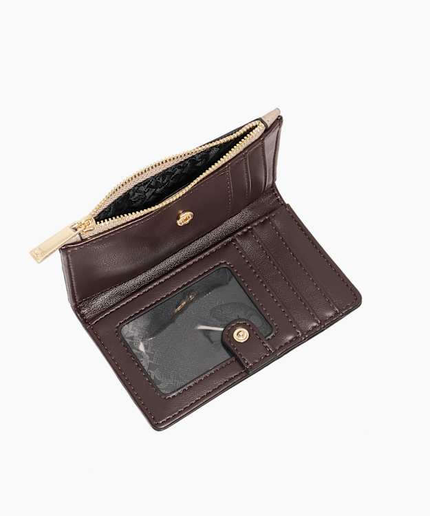 Dune London Kennero - Dark Brown Two-Tone Purse