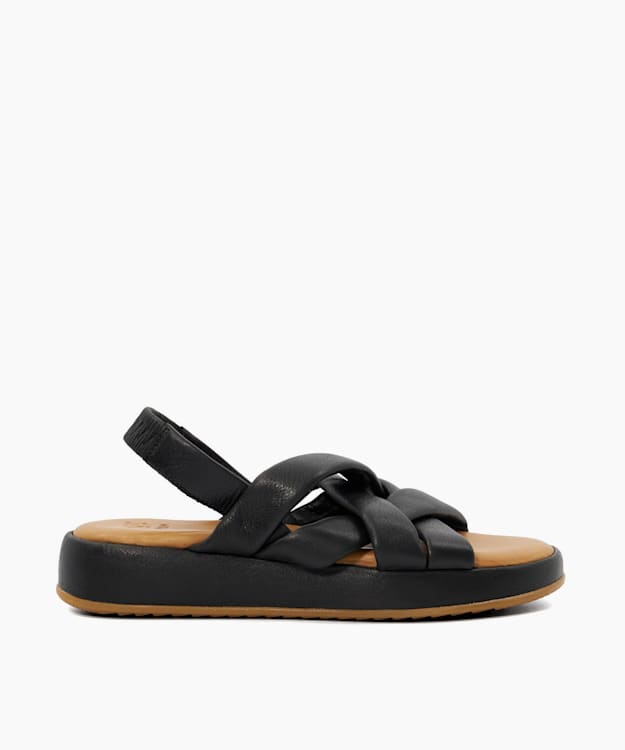 dune london Laters - Black Casual Sandals