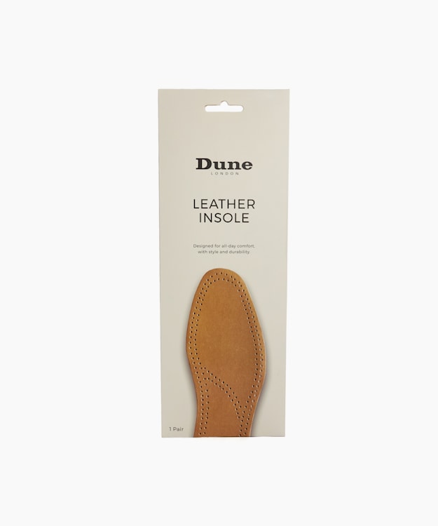 dune london Leather Insoles - Tan