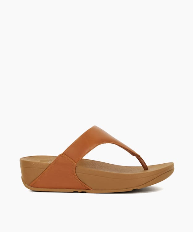 dune london Lulu1 - Tan Toe Post Sandals