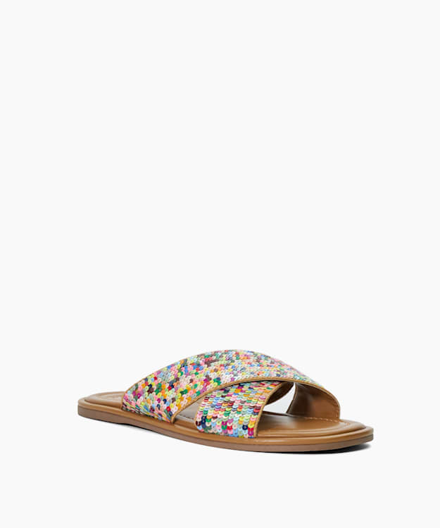 Dune London Lumas - Multi Sequin Sandals
