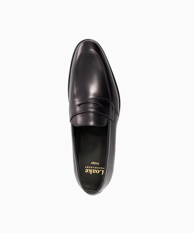 Dune London Lynch - Black Goodyear Welted Loafers