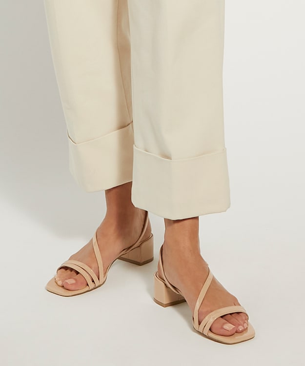 Dune London Maryanna - Blush Block Heeled Sandals