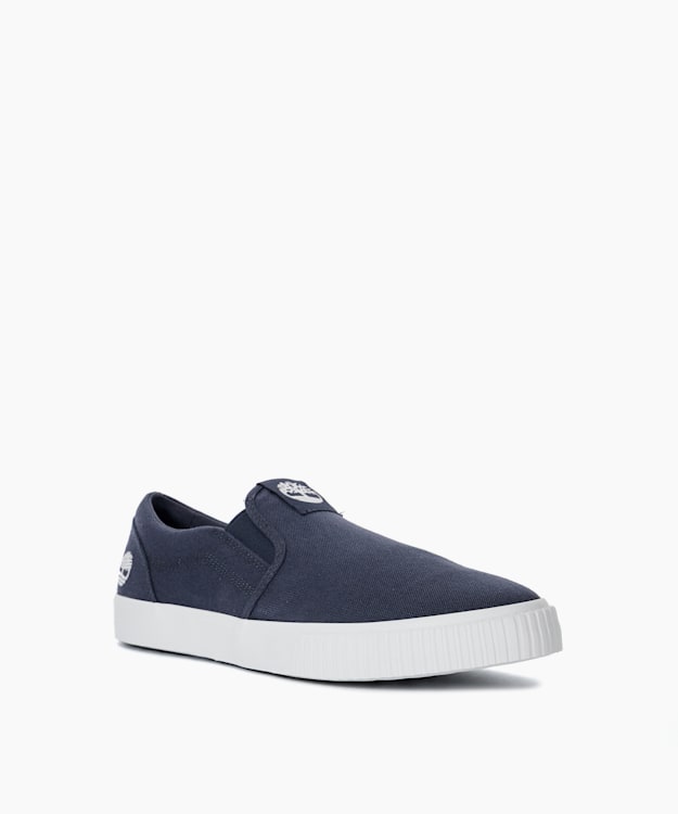 Dune London Mylo Bay - Navy Low Slip On Trainer