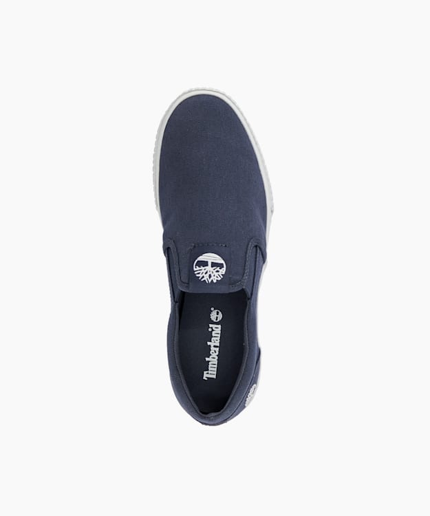 Dune London Mylo Bay - Navy Low Slip On Trainer
