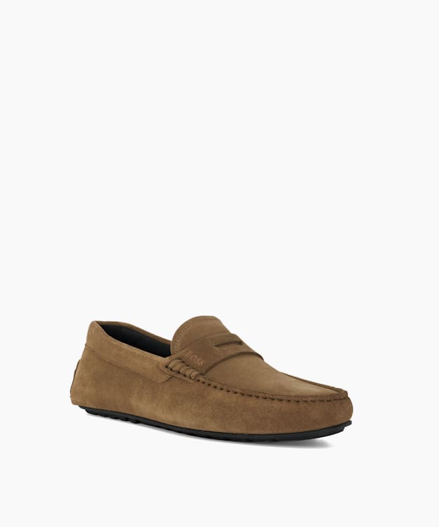 Dune London Noel - Beige Casual Moccasin Shoes
