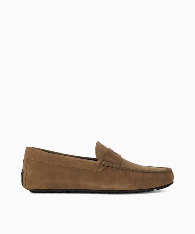 dune london Noel - Beige Casual Moccasin Shoes