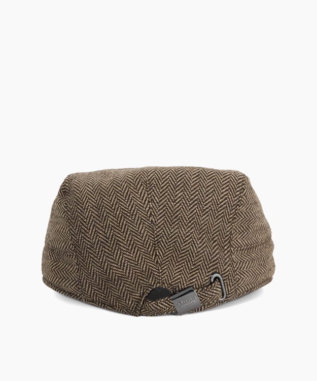 Dune London Olivea - Brown Tweed Flat Cap