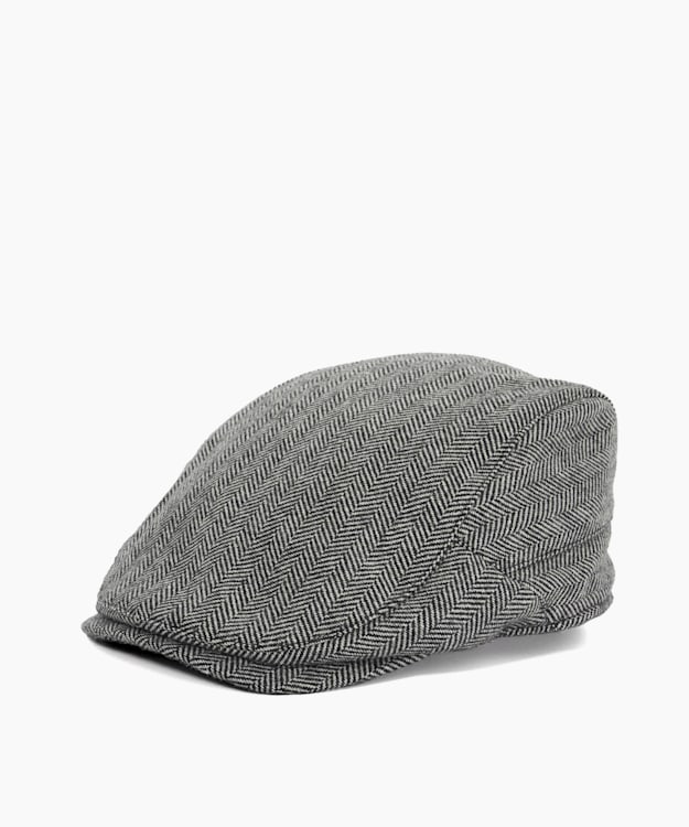dune london Olivea - Grey Tweed Flat Cap