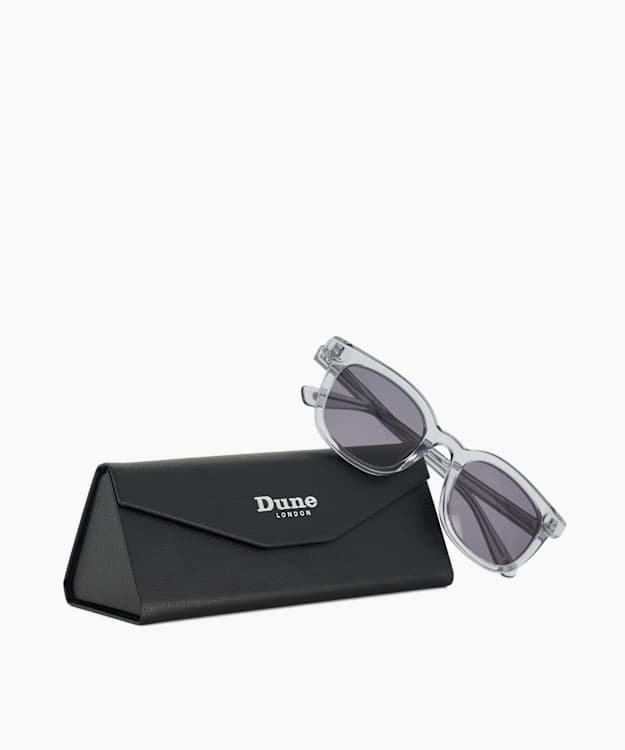 Dune London Orion - Grey Tortoiseshell Sunglasses