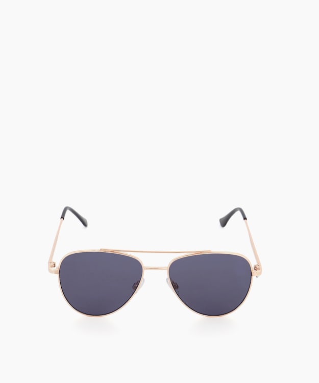Dune London Outing - Gold Slim Frame Sunglasses
