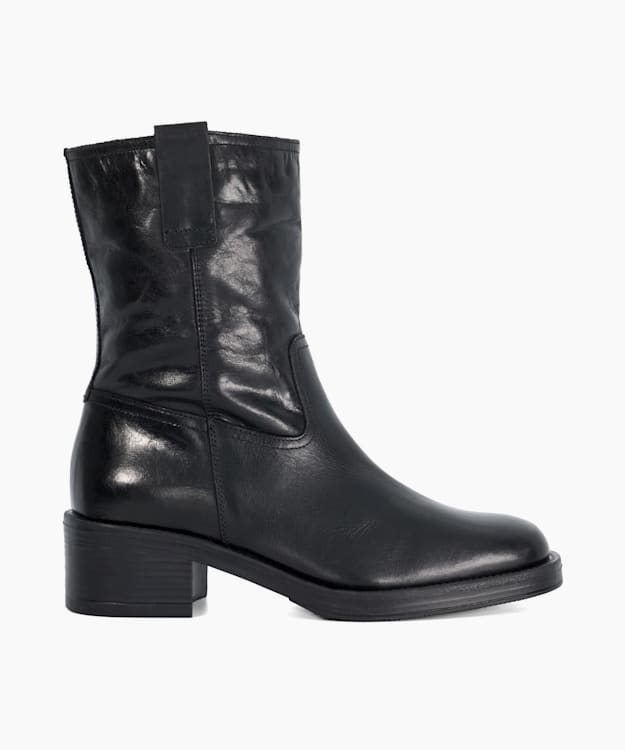 dune london Paytyn - Black Borg Lined Chunky Boots
