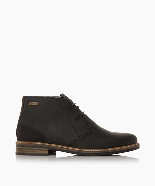 dune london Readhead - Black Lace Up Chukka Boots
