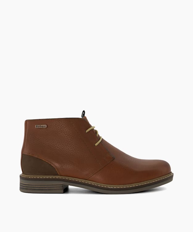 dune london Readhead - Tan Round Toe Chukka Boots