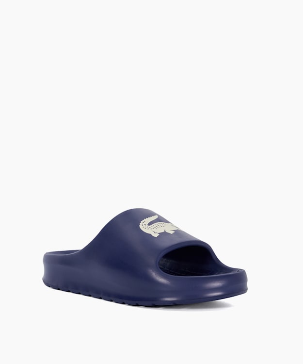 Dune London Serve 2 - Navy Branded Casual Slides